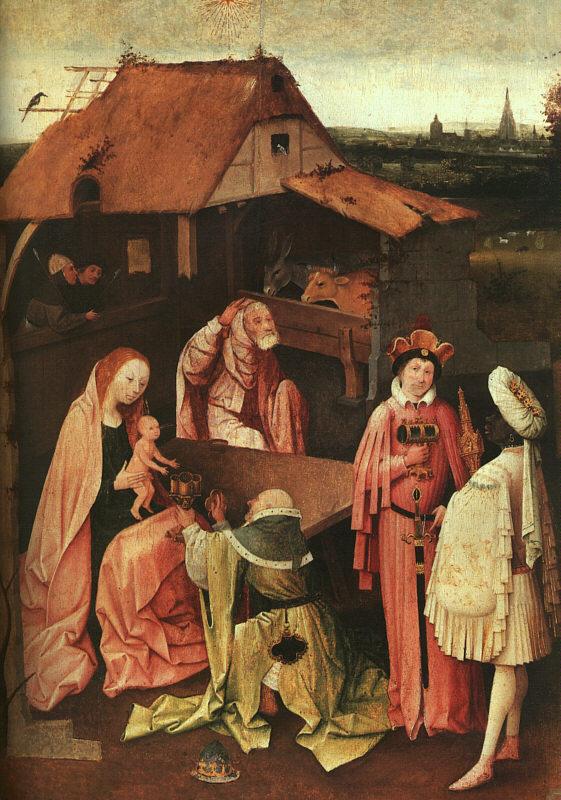 BOSCH, Hieronymus Epiphany Germany oil painting art